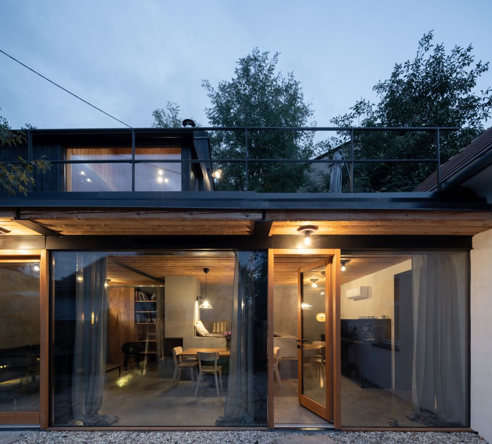 DrevoaStavby.cz | Dřevěná novostavba ve vinařské uličce Kyjova