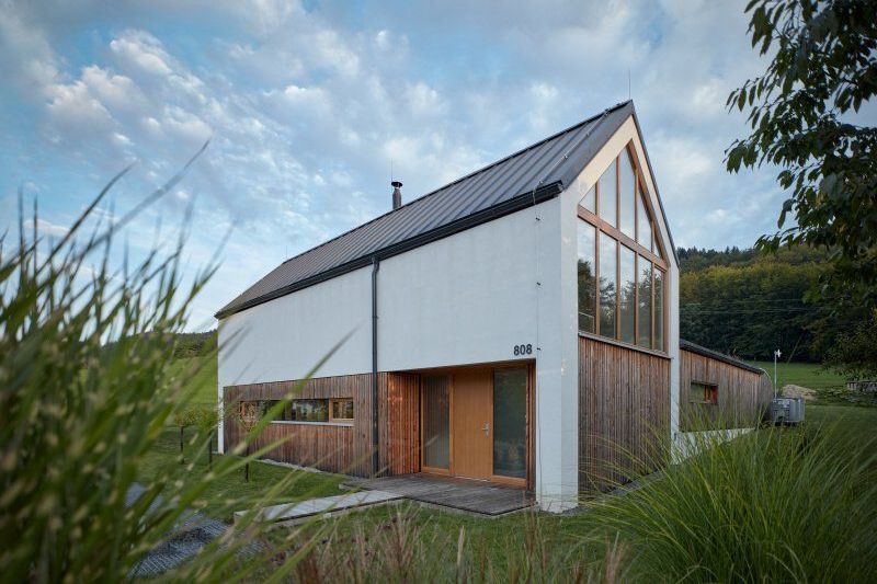 DrevoaStavby.cz | Moderní dřevostavba ValArch ateliér