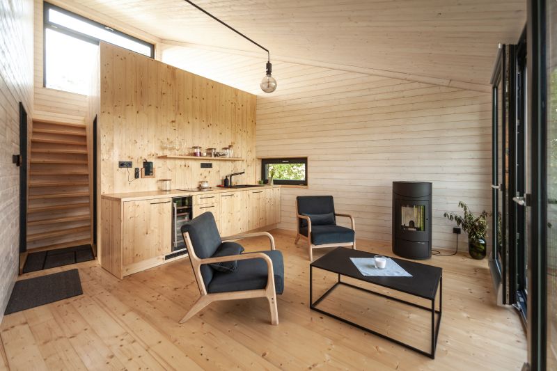 DrevoaStavby.cz | Dřevěná útulna v Milínově