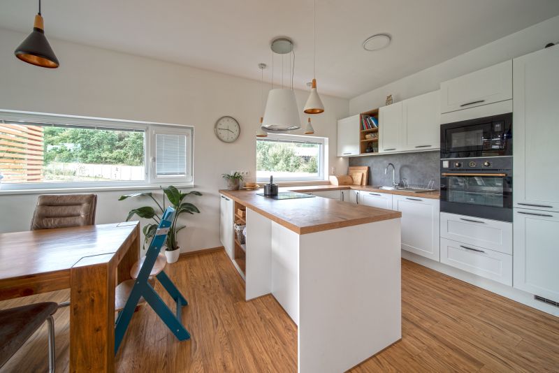 DrevoaStavby.cz Elegantní patrová dřevostavba podle architektonického návrhu kuchyň