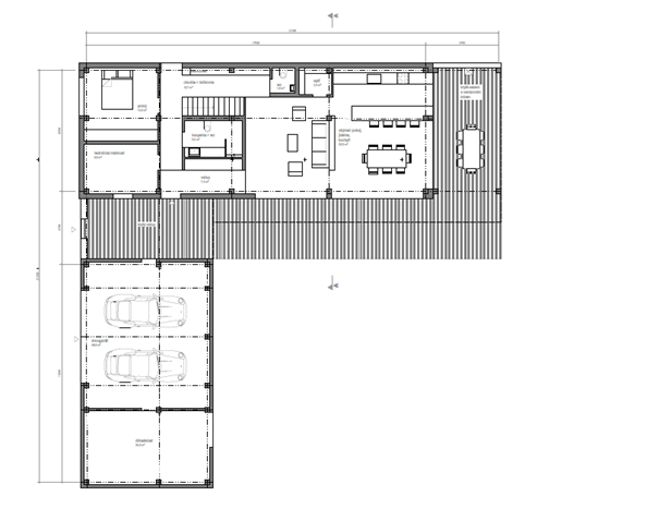 Půdorys 1NP Půdorys 1NP