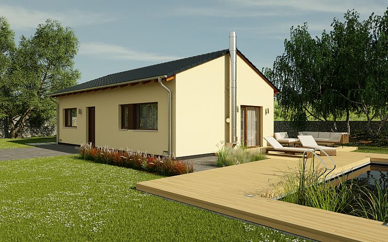 VEXTA B75 - Skvělý bungalov pro malý pozemek