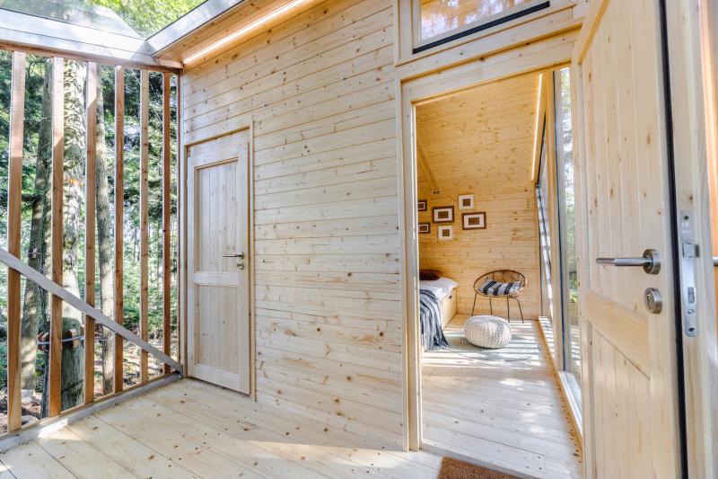 DrevoaStavby.cz | Létající chatička ootoolno