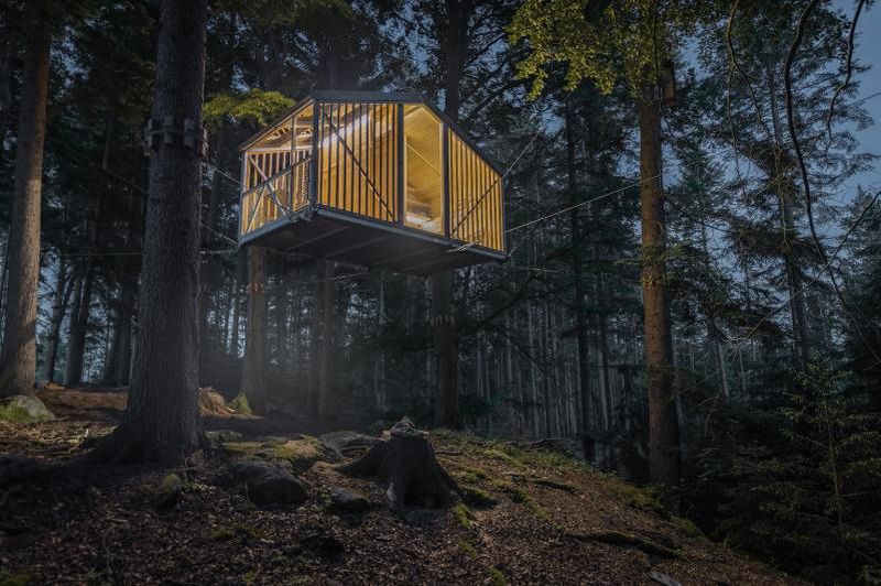 DrevoaStavby.cz | Létající chatička ootoolno