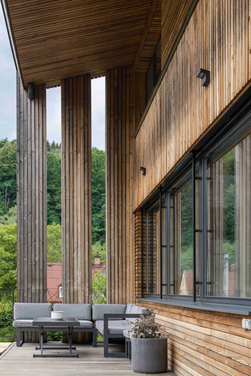 DrevoaStavby.cz | Rodinná dřevostavba Chrastava 3AE