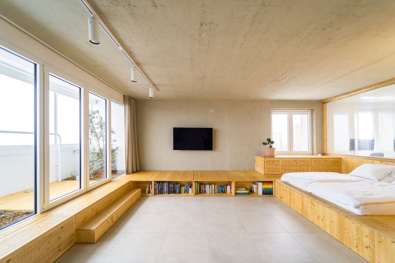 DrevoaStavby.cz | Biodeska NOVATOP v paneláku