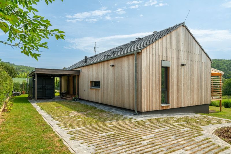 DrevoaStavby.cz | Přízemní venkovská dřevostavba PENATUS