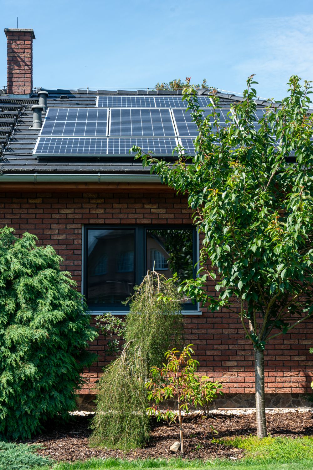 Recyklace dřevostaveb fotovoltaika