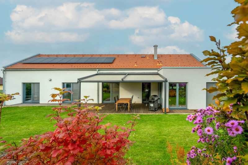 DrevoaStavby.cz | Přízemní dřevostavba ATRIUM