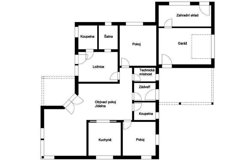 Ekonomicky úsporná, nízkoenergetická a komfortní dřevostavba na stáří  Ekonomicky úsporná, nízkoenergetická a komfortní dřevostavba na stáří