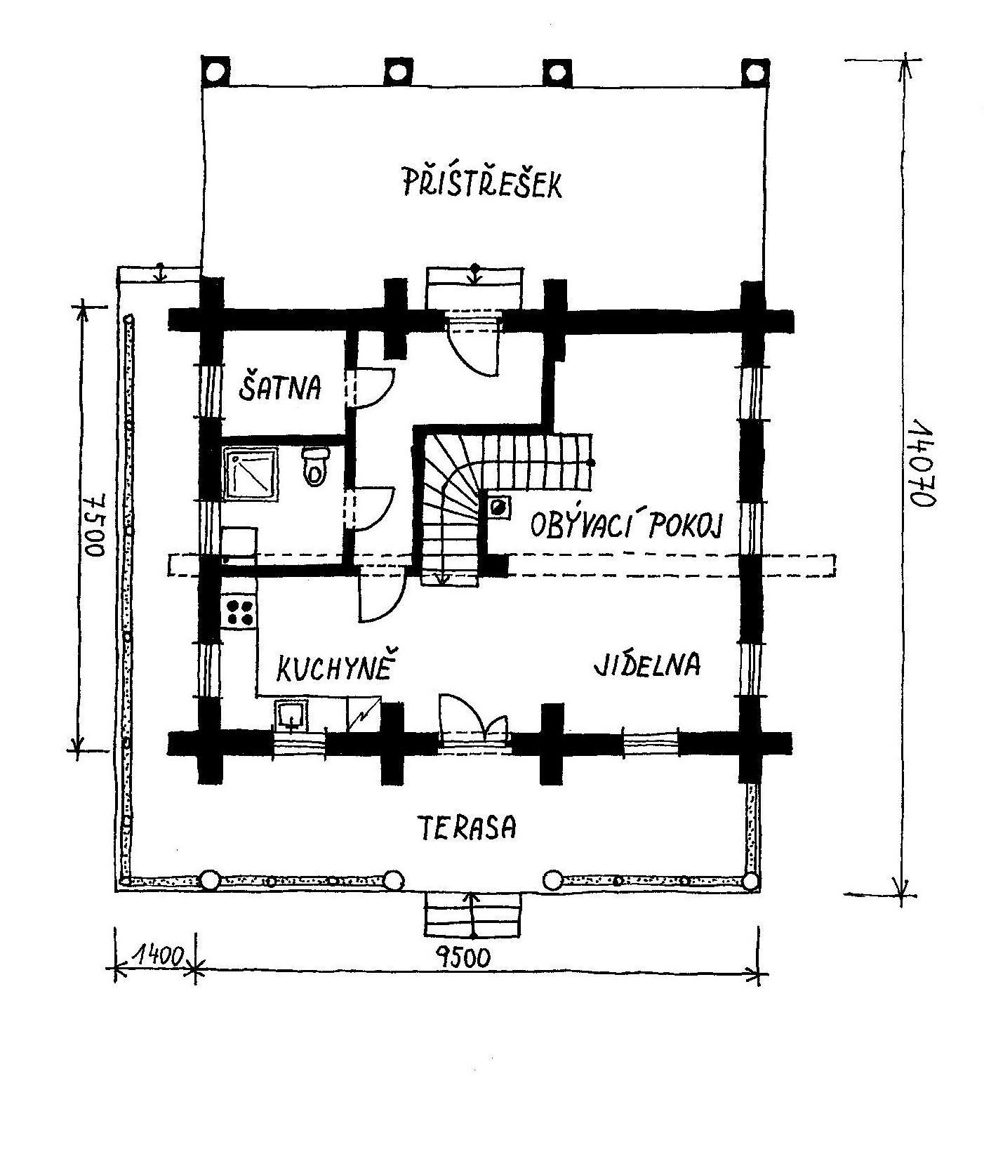 DrevoaStavby.cz | Masivní srub OK PYRUS
