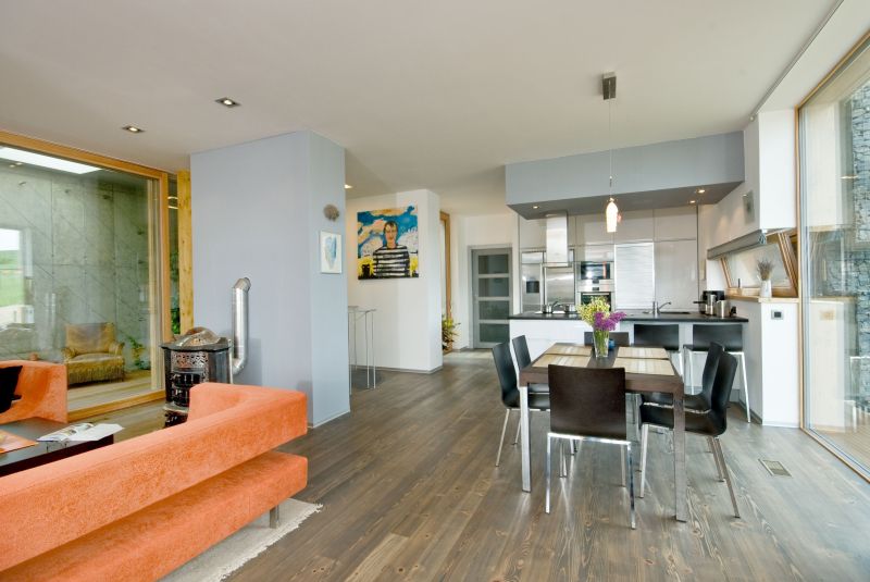 DrevoaStavby.cz | Dřevostavba zapuštěná do svahu