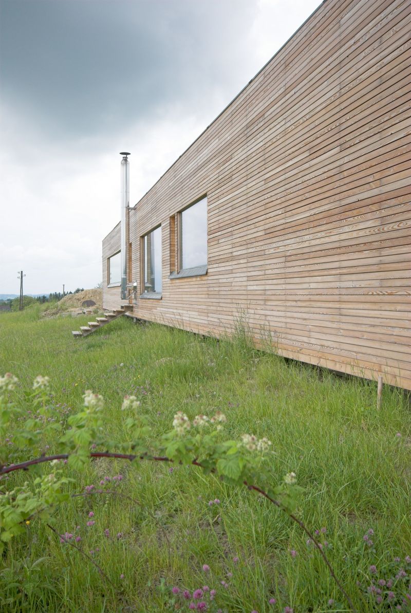 DrevoaStavby.cz | Dřevostavba na louce