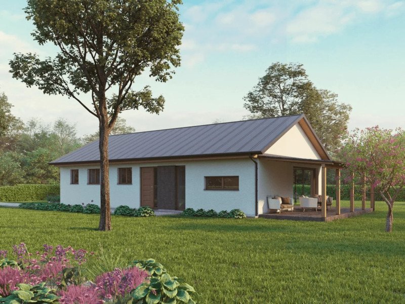 DrevoaStavby.cz | EASY HOMES | typová dřevostavba EASY 113