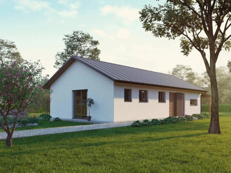 DrevoaStavby.cz | EASY HOMES | typová dřevostavba EASY 113