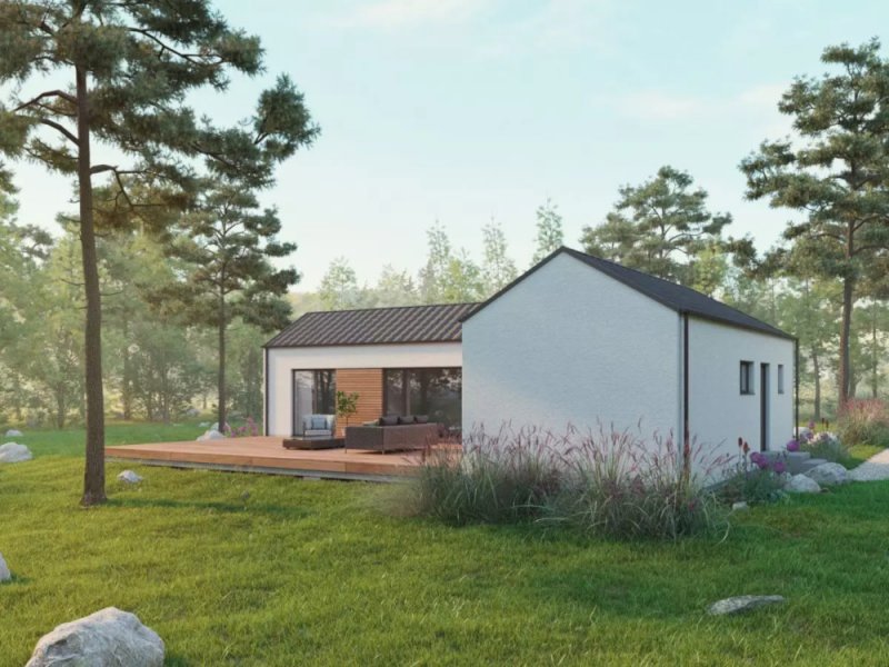 DrevoaStavby.cz | EASY HOMES | typová dřevostavba EASY 44+40