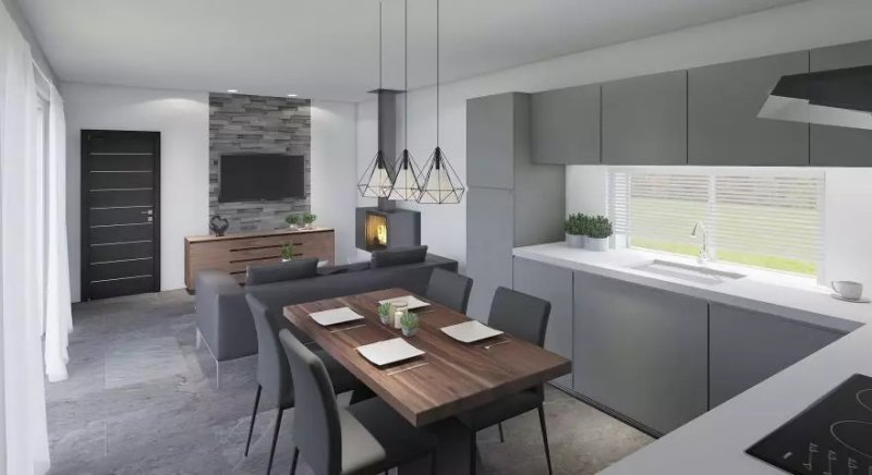 DrevoaStavby.cz | EASY HOMES | typová dřevostavba EASY 44+40