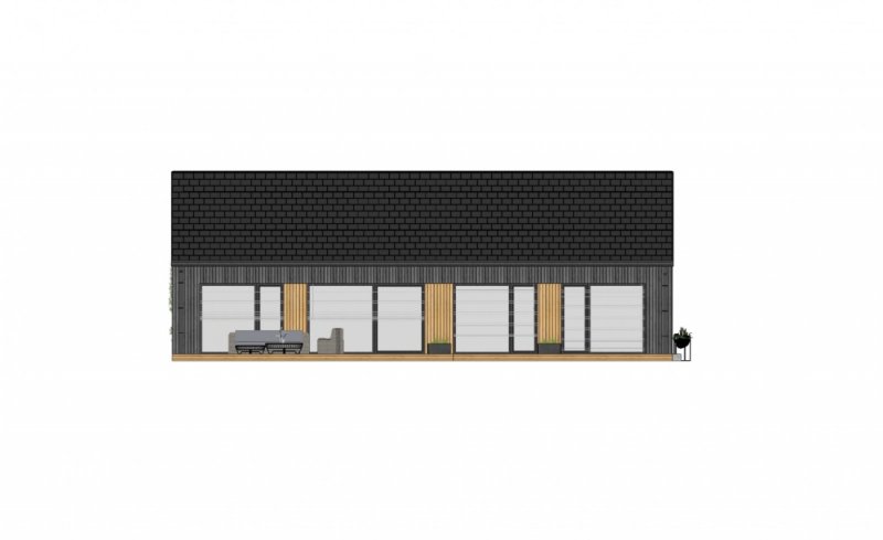 DrevoaStavby.cz | Typový bungalov LUCERN 122