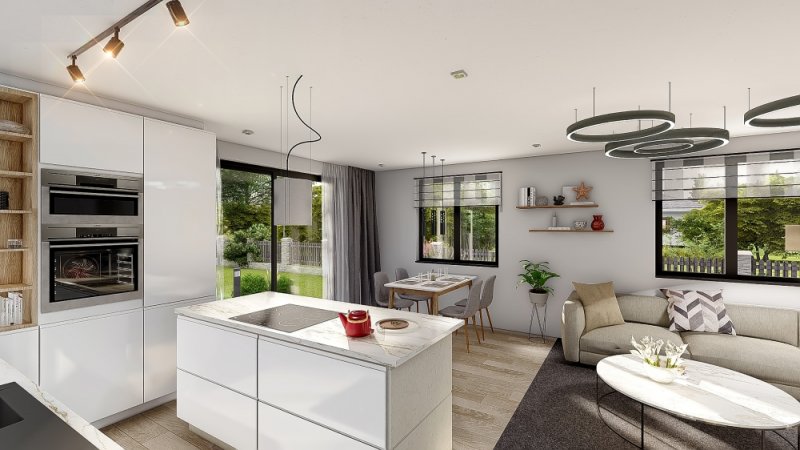 DrevoaStavby.cz | NEMA dřevostavby typový dům Family