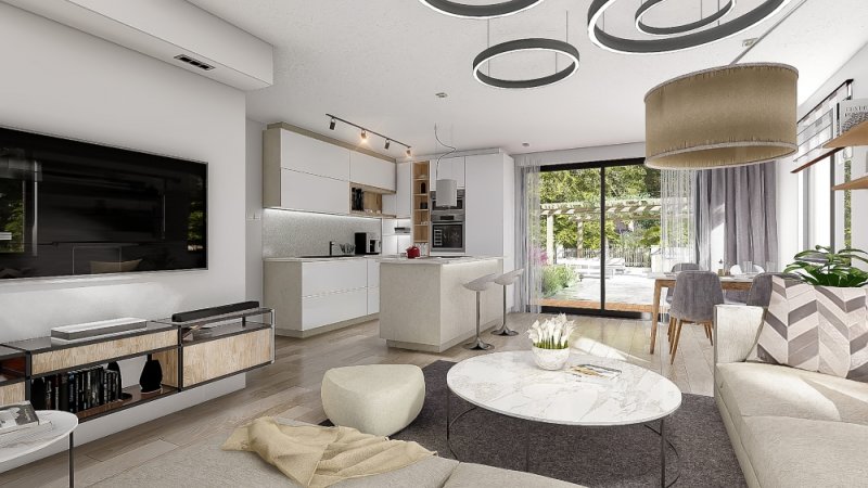 DrevoaStavby.cz | NEMA dřevostavby typový dům Family