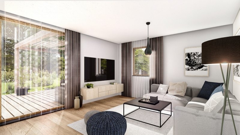 DrevoaStavby.cz | NEMA dřevostavby typový dům Muffin