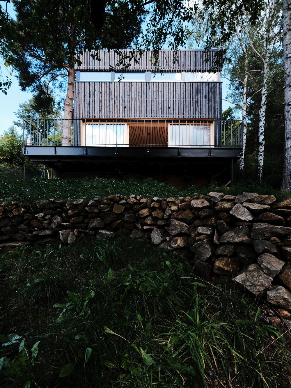 Malá pasivní dřevostavba na Vysočině Chytrý dům