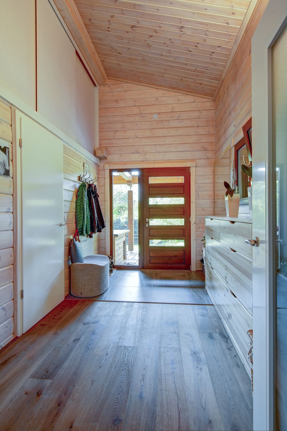 DrevoaStavby.cz | Elegantní srubový bungalov KONTIO