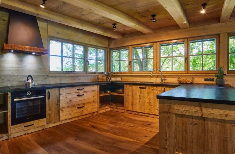 DrevoaStavby.cz | Moderní horská chalupa mezi třemi vzrostlými stromy