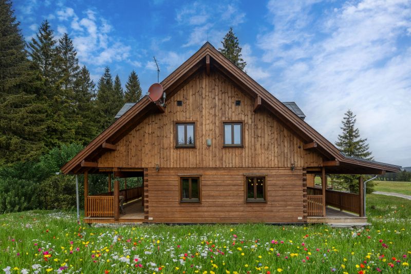 DrevoaStavby.cz Moderní dřevěná chalupa konstrukce KONTIO 