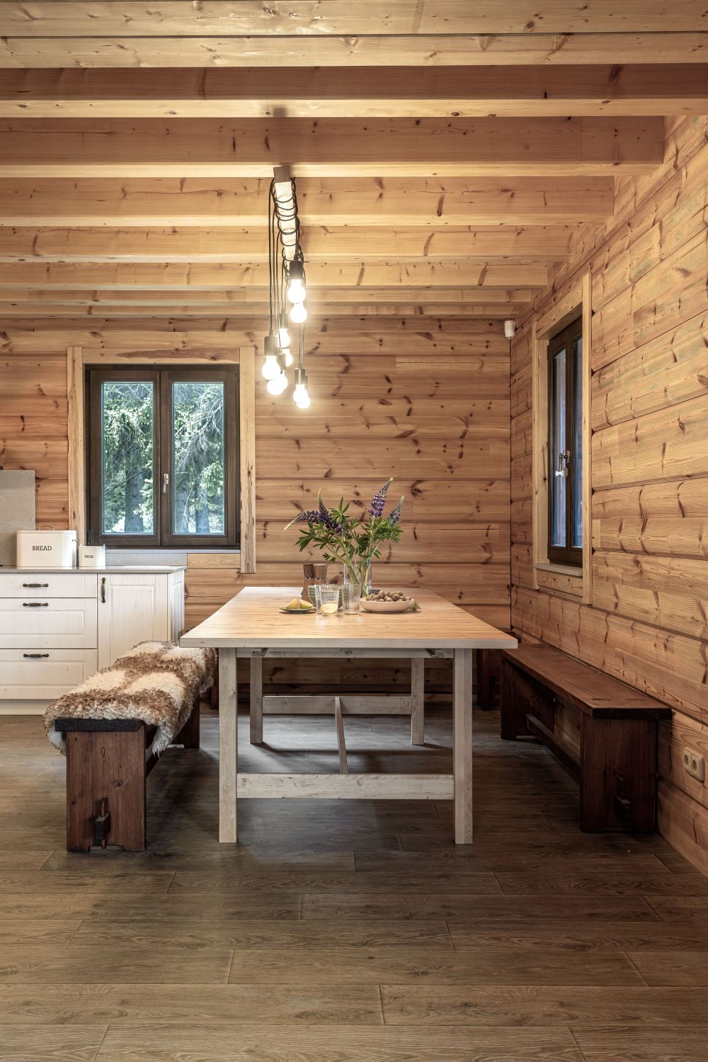 DrevoaStavby.cz Moderní dřevěná chalupa konstrukce KONTIO