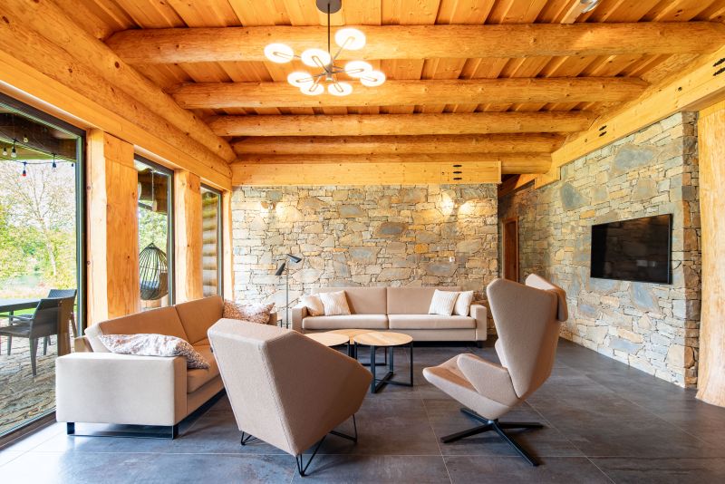 DrevoaStavby.cz Srub z mohutných smrkových kulatin Slovensko 9