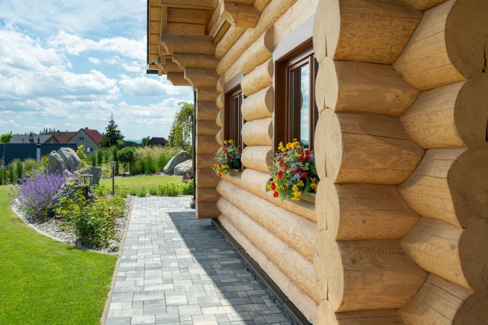 DrevoaStavby.cz | Luxusní srub v malebné vesnici