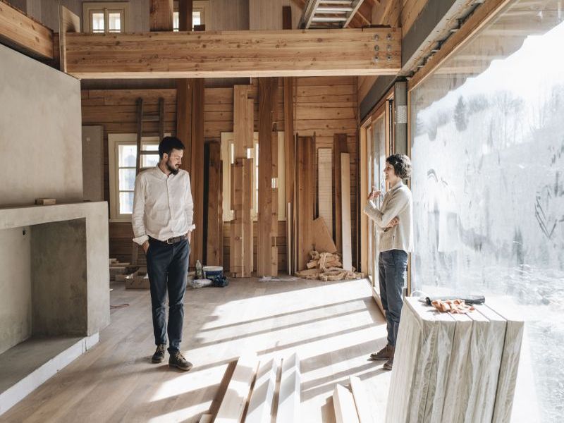 DrevoaStavby.cz | Rekonstrukce krkonošské hájenky