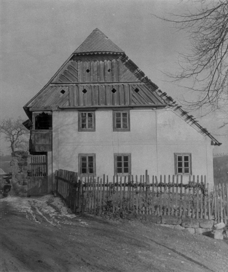 Rekonstrukce Roubenky historické foto