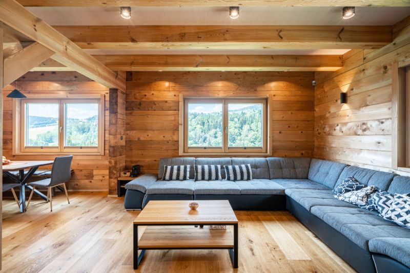 DrevoaStavby.cz | Cedrová roubenka na horách