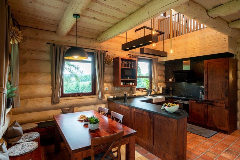 DrevoaStavby.cz | Masivní srub u Orlické přehrady 