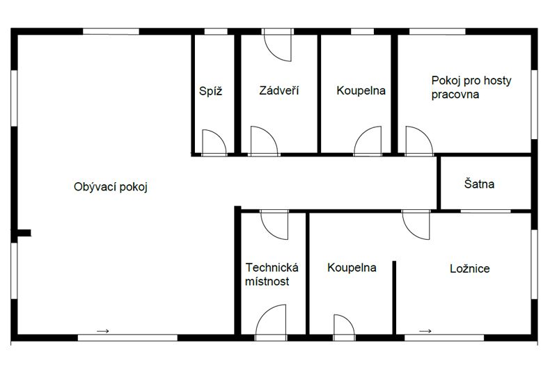 DrevoaStavby.cz Moderní roubený dům z cedrových trámů