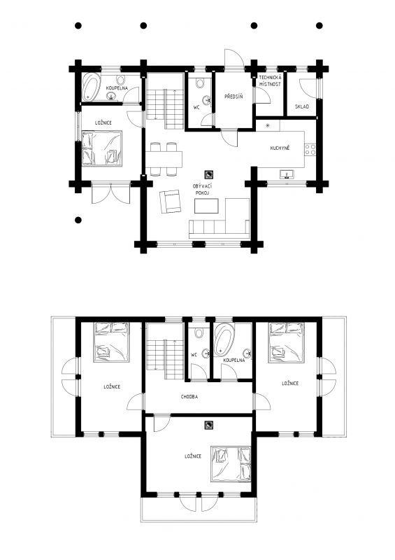 DrevoaStavby.cz Atypicky srub u přehrady Liptovská Mara DrevoaStavby.cz Atypicky srub u přehrady Liptovská Mara