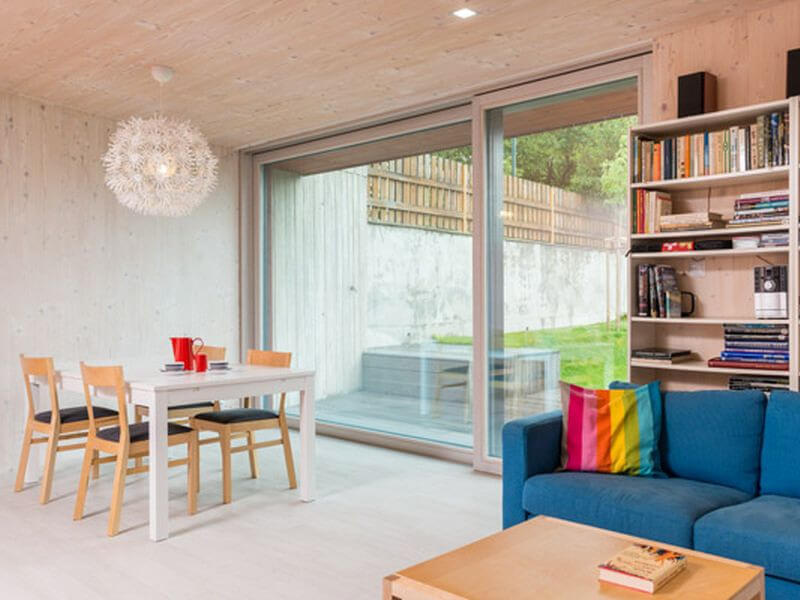 DrevoaStavby.cz | Dřevostavba na úzkém pozemku