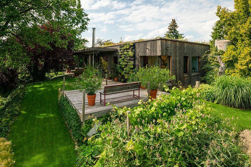 DrevoaStavby.cz | Dřevostavba v zahrádkářské kolonii