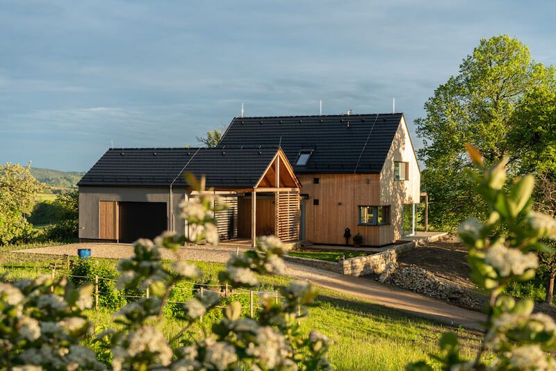 DrevoaStavby.cz Montovaná dřevostavba Dřevostavby Biskup, Archcon atelier
