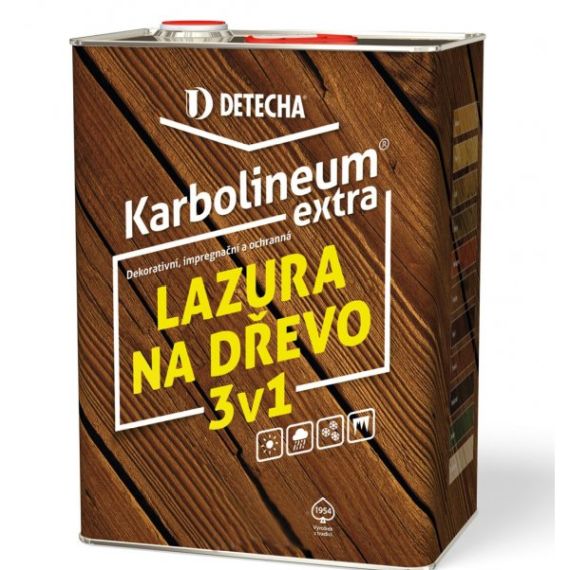 DrevoStavby.cz Drevostavba roku 2024_Tenkovrstvá lazura DETECHA Karbolineum