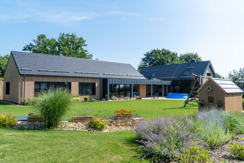 DrevoaStavby.cz | Zděný pasivní dům Pasivní domy HK