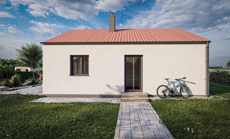 DrevoaStavby.cz | Typová dřevostavba Carina 52