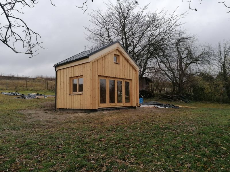 DrevoaStavby.cz | Moderní dřevěná chata Sara Pineca.cz DrevoaStavby.cz | Moderní dřevěná chata Sara Pineca.cz