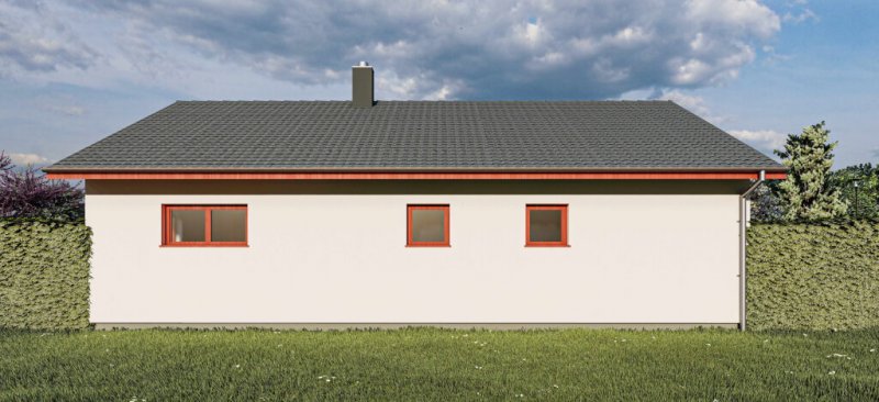 DrevoaStavby.cz | Typová dřevostavba Dorado 75
