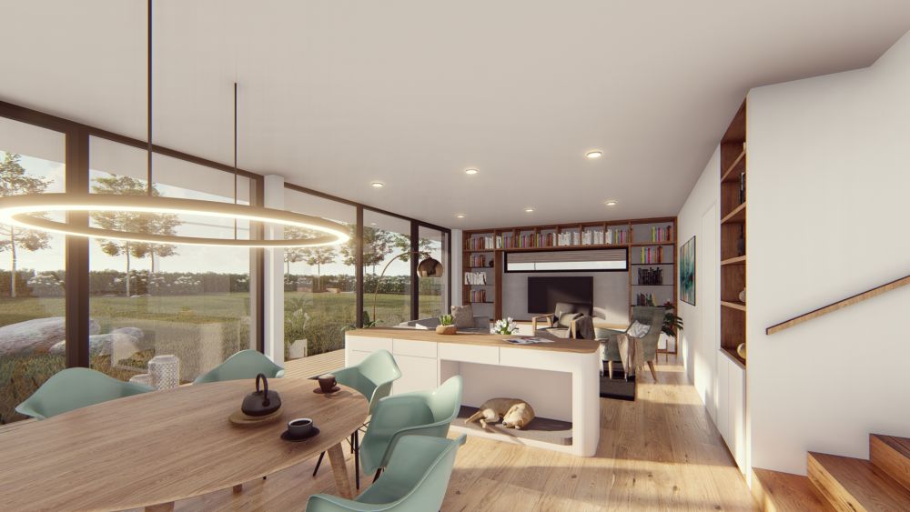 Dřevostavba všemi smysly | Dům s orlím hnízdem