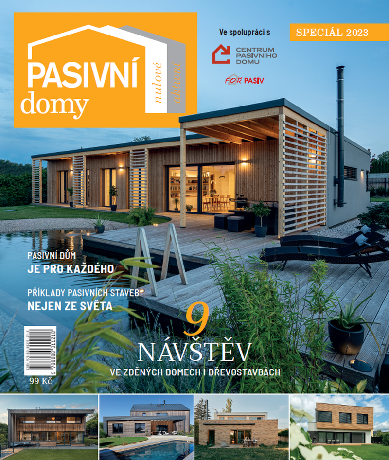 DrevoaStavby.cz | ročenka PASIVNÍ DOMY 2023