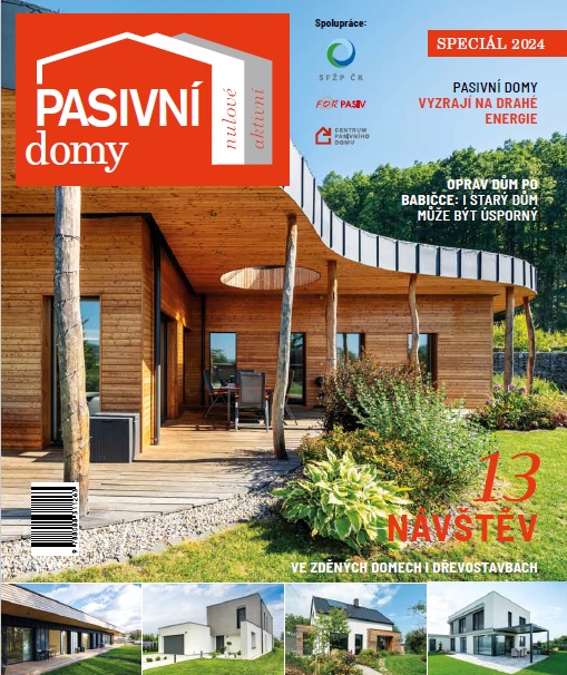ročenka  PASIVNí DOMY 2024 na veletrhu FOR PASIV zdarma