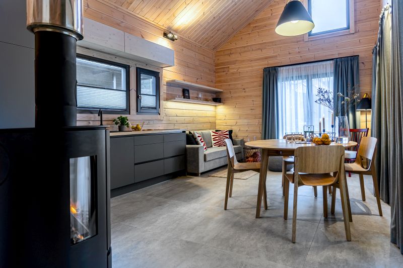 DrevoaStavby.cz Finská chata Kontio Sázava DrevoaStavby.cz Finská chata Kontio Sázava